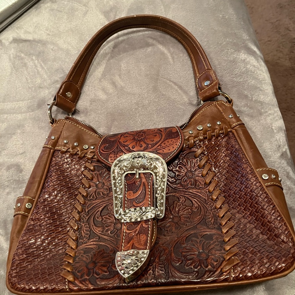 Trinity Ranch Western Purse
